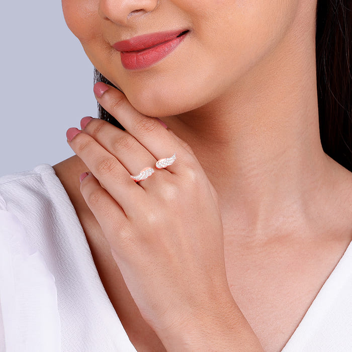 Rose Gold Freedom Ring