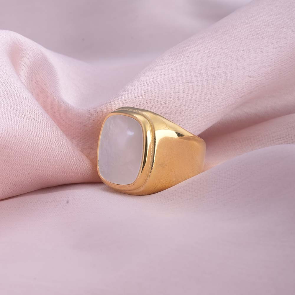 White Galaxy Ring