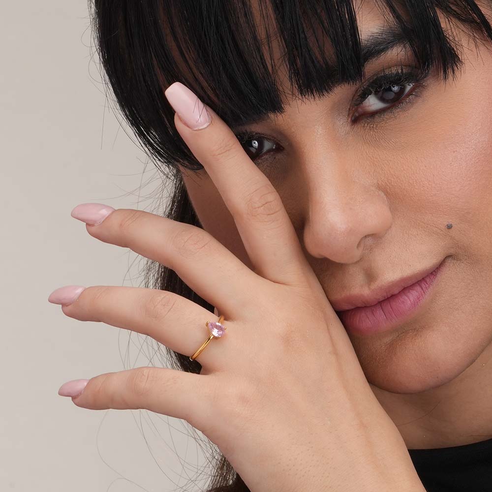Droplet Blush Ring