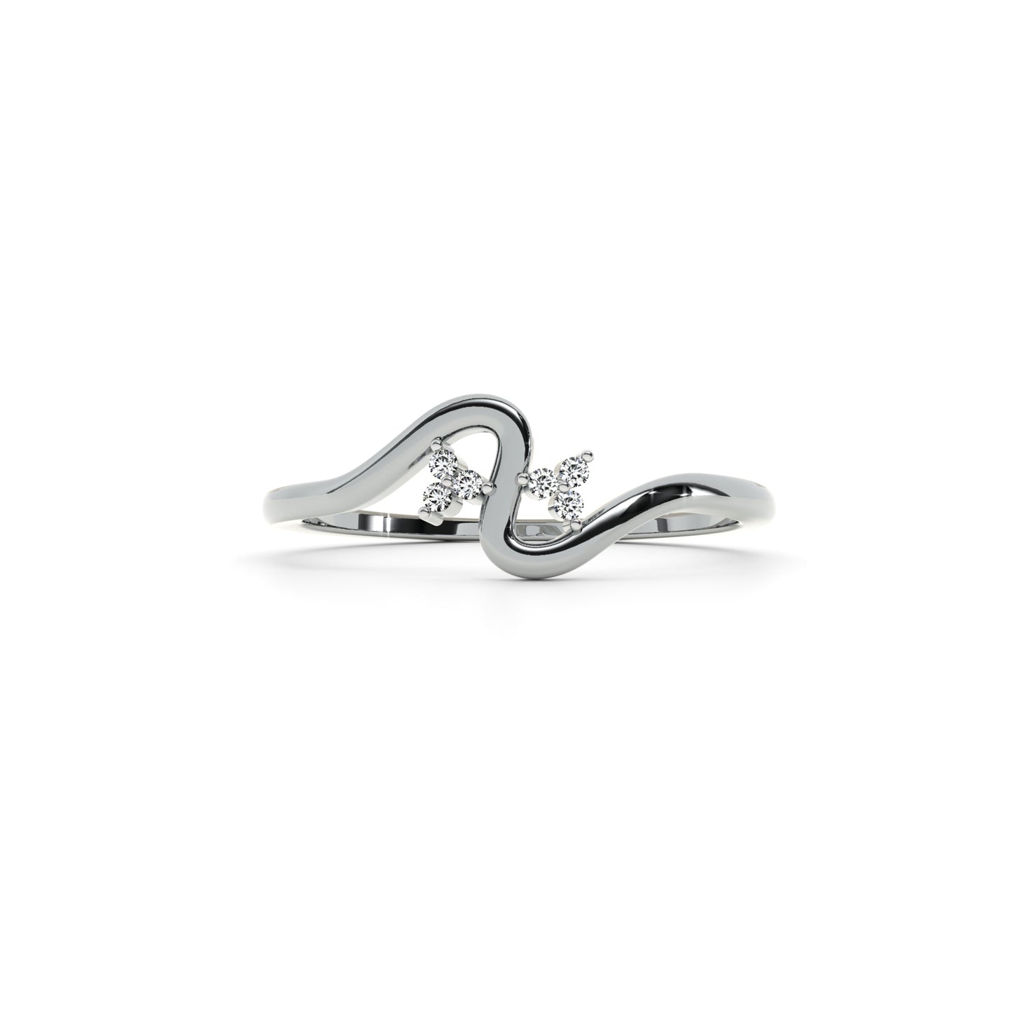 Veloura 9KT Gold Lab Grown Diamond Ring