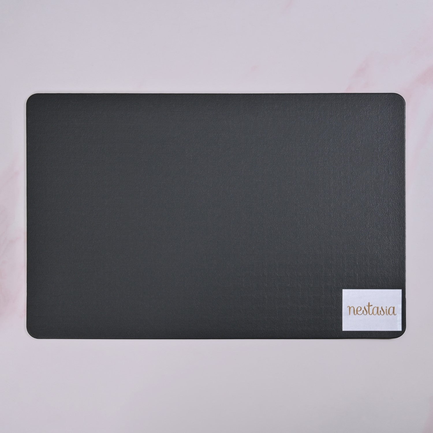 Raven Black Weave Placemat Set Of 6