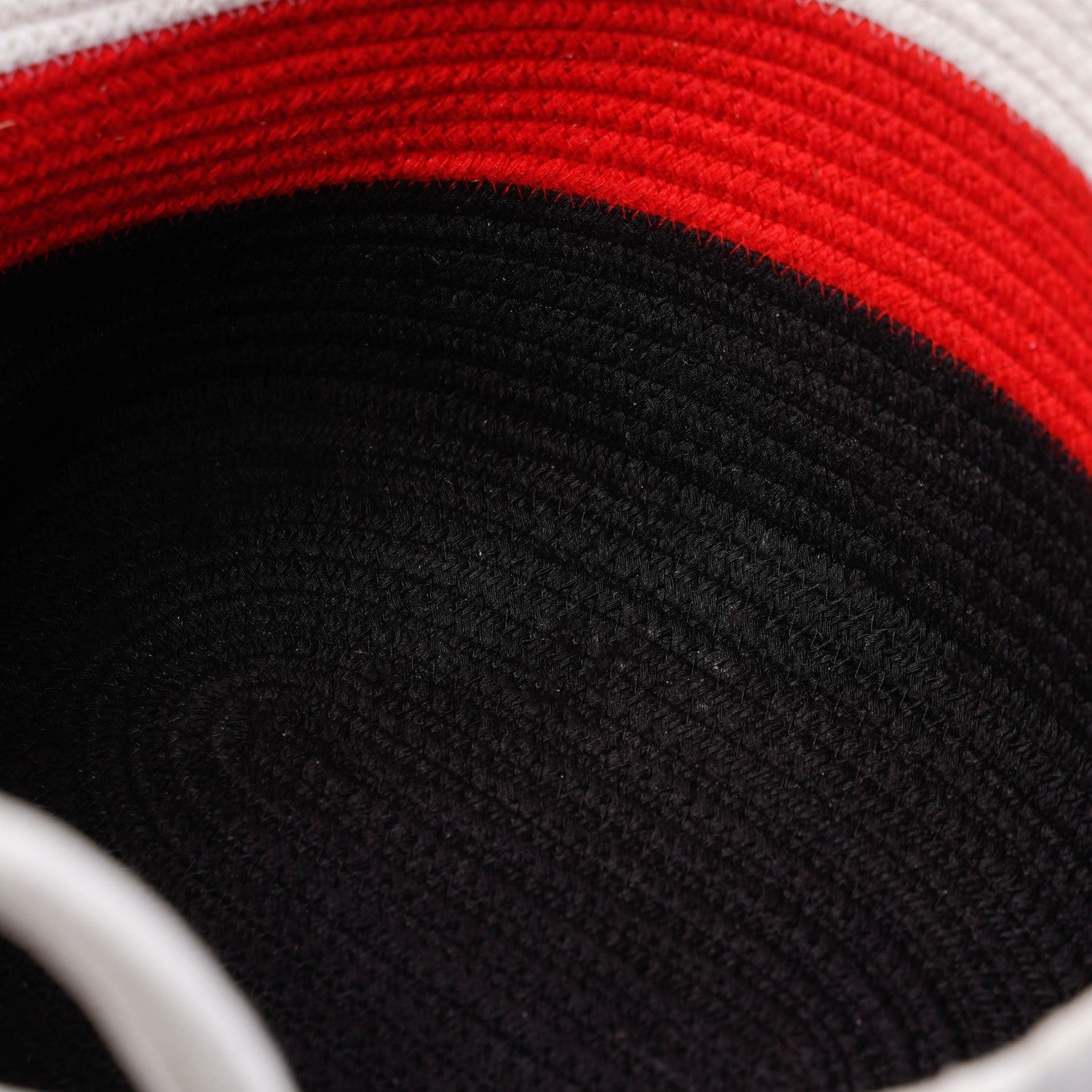 Red Storage Basket With Handles 20cm