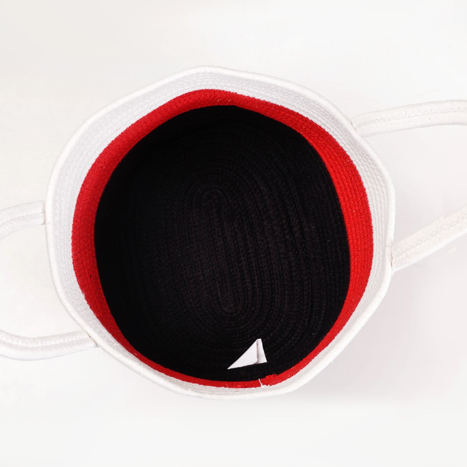 Red Storage Basket With Handles 20cm