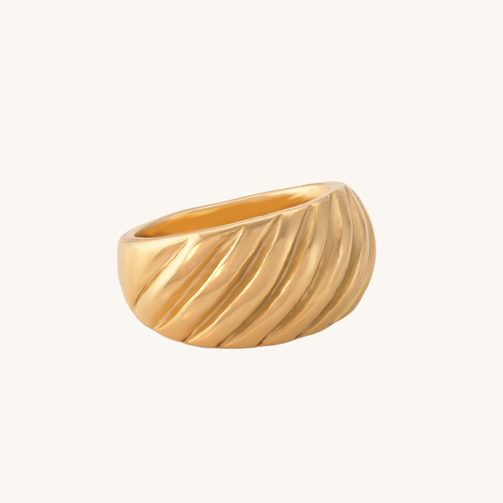 Twisted Dome Ring