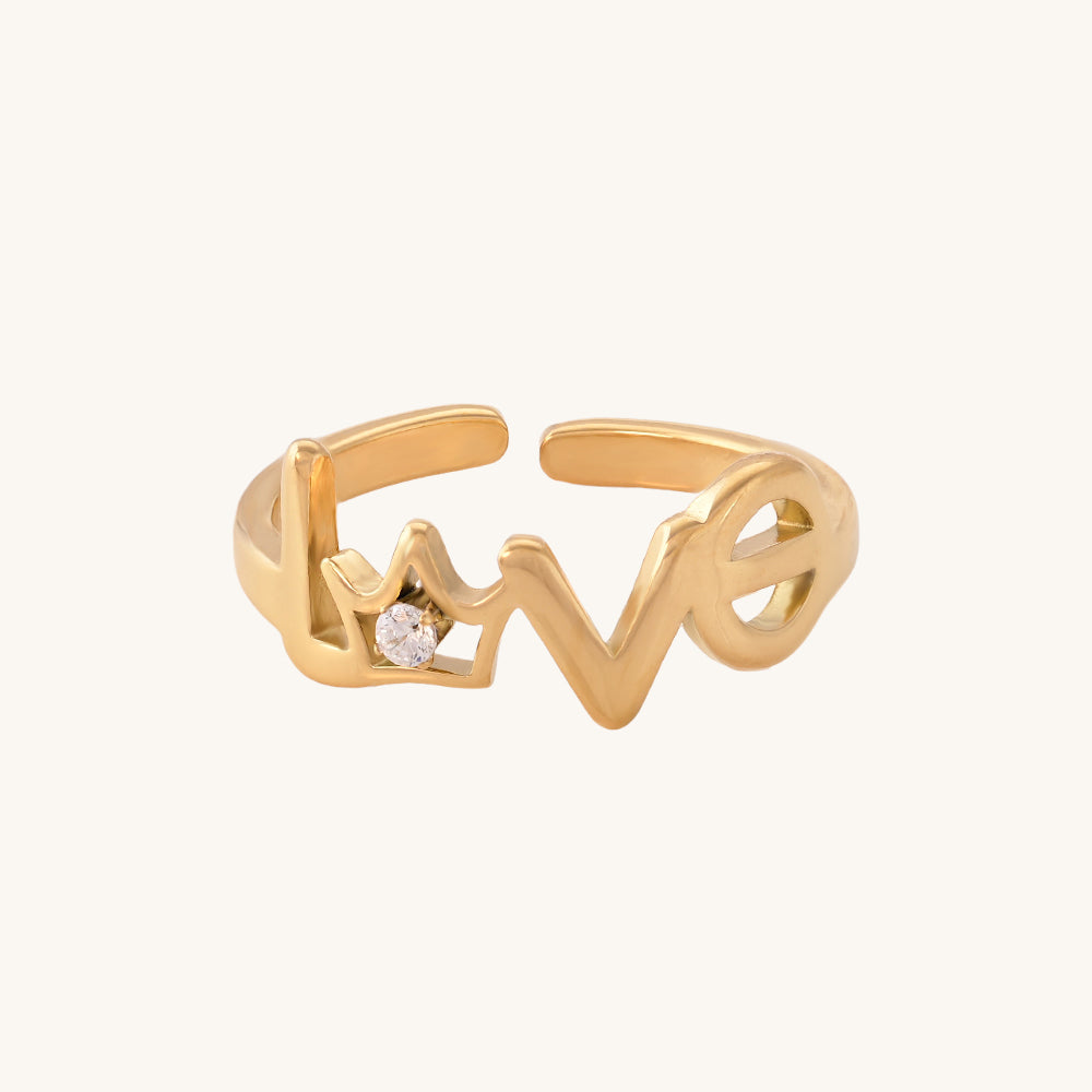 Love Script Ring