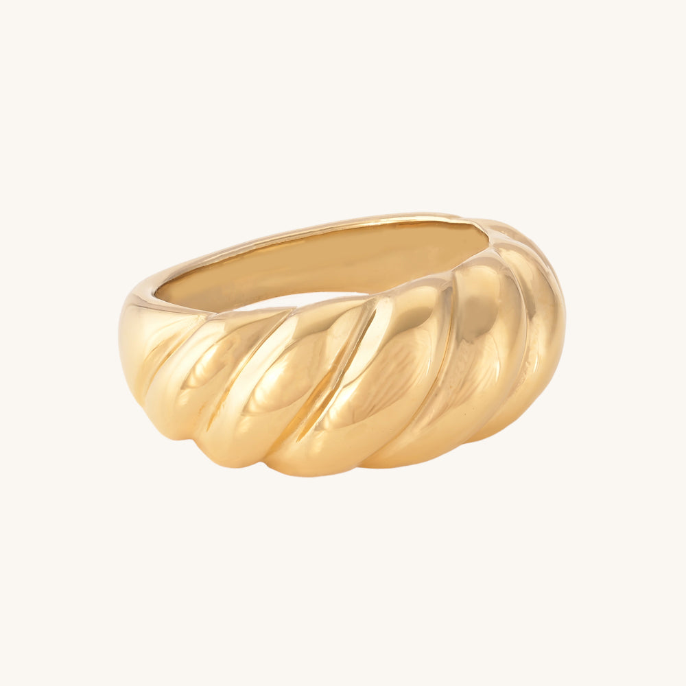 Rope Twisted Bold Ring