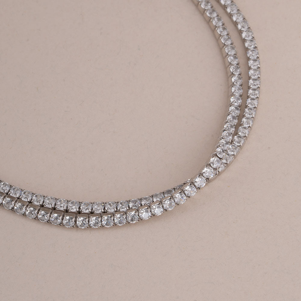 Infinity Wrap 925 Sterling Silver Bracelet