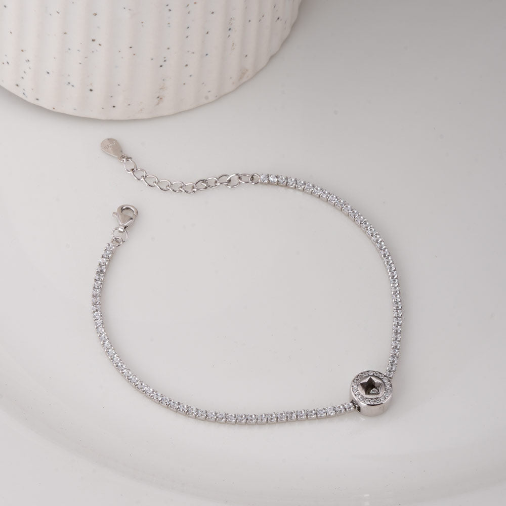 Ice Princess 925 Sterling Silver Bracelet