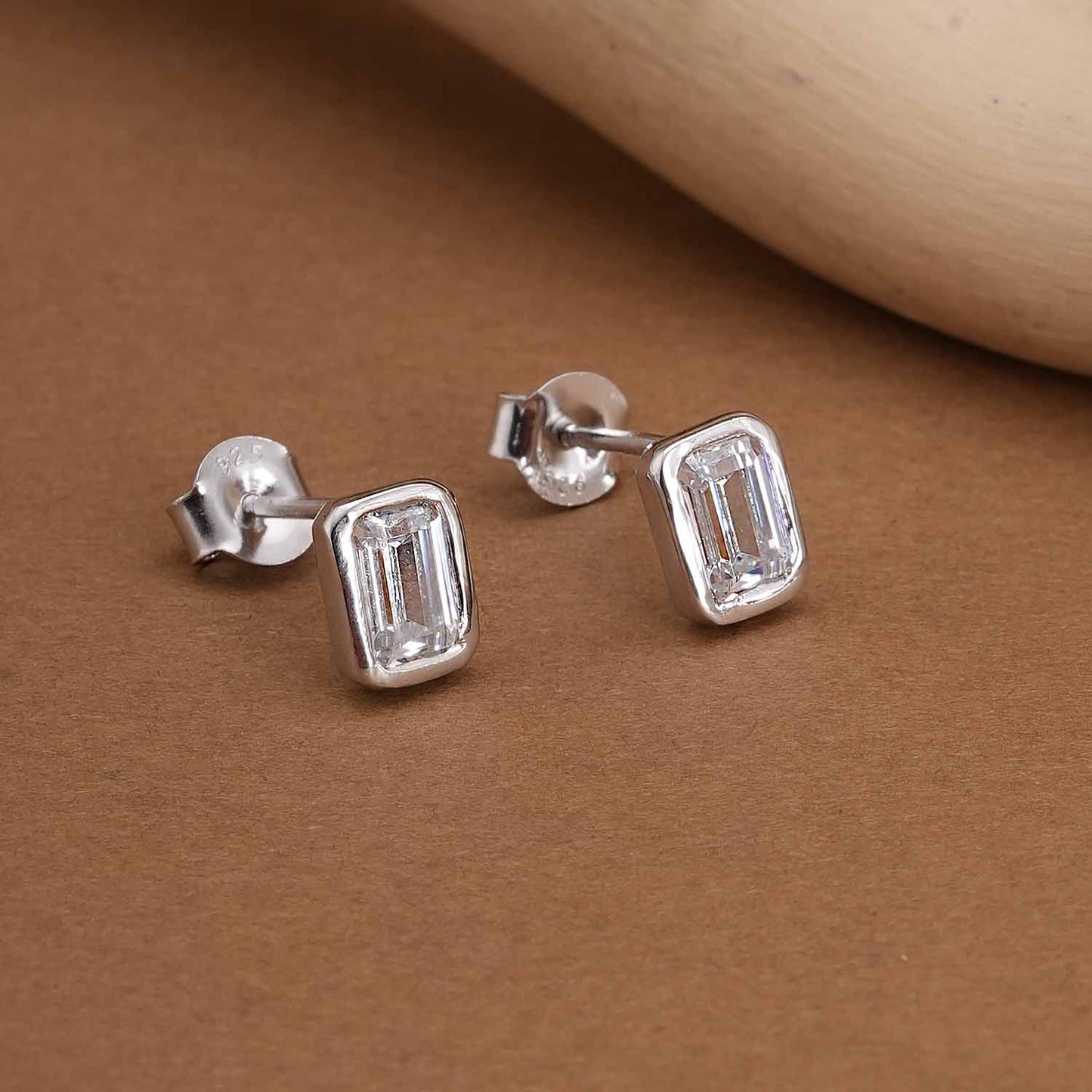 Veridian Spark 925 Sterling Silver Studs