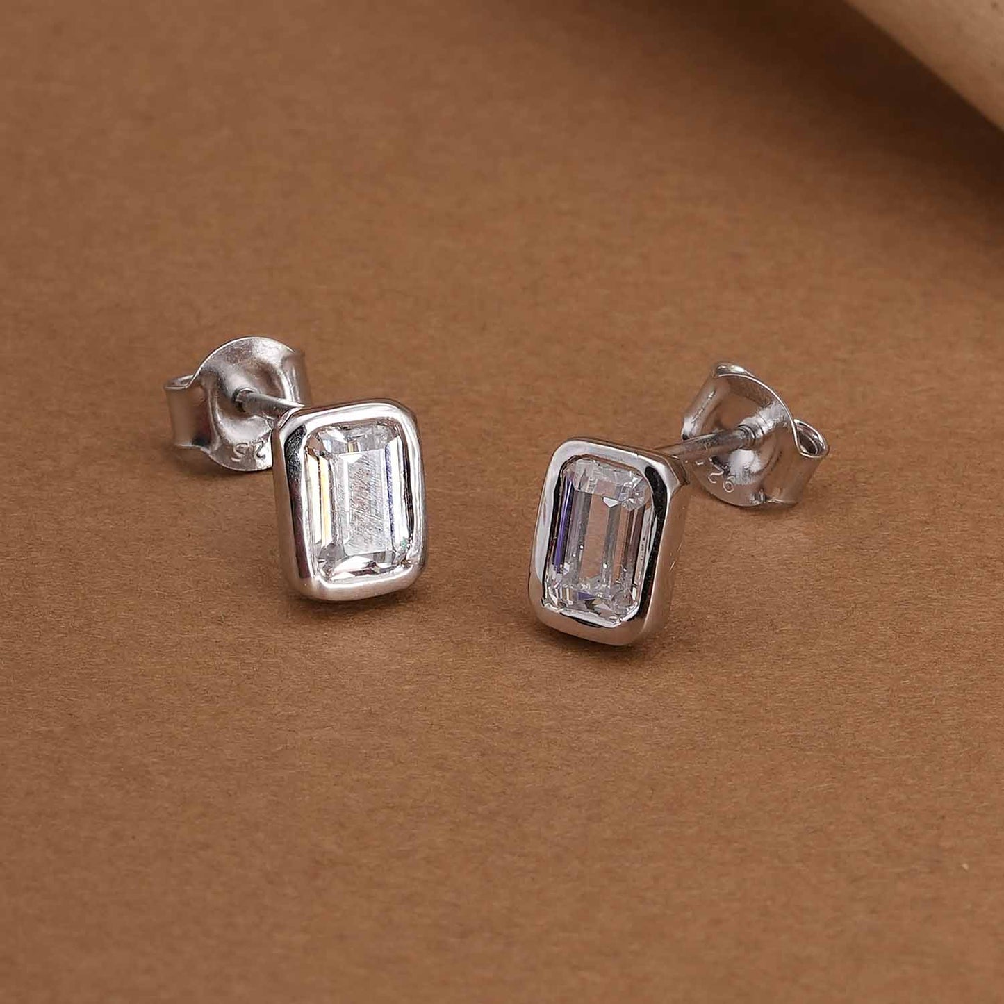 Veridian Spark 925 Sterling Silver Studs