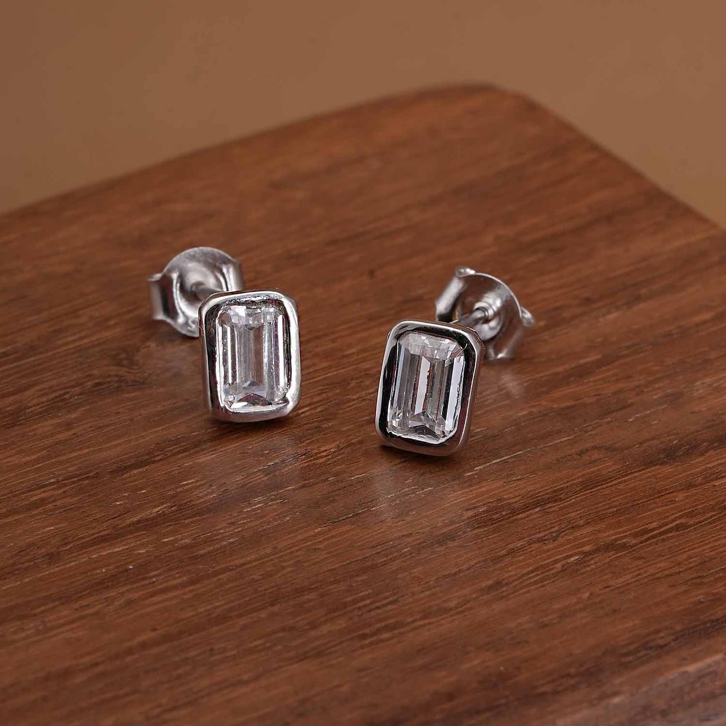 Veridian Spark 925 Sterling Silver Studs