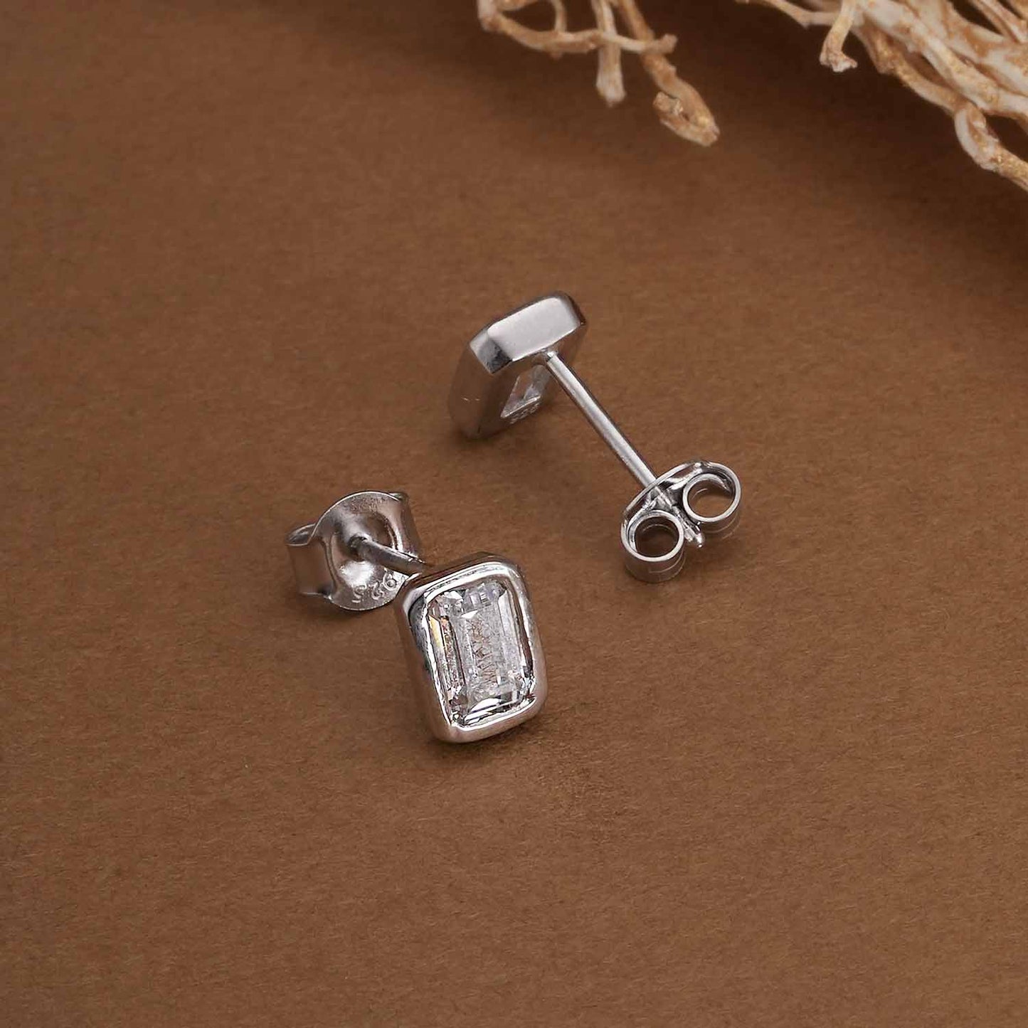 Veridian Spark 925 Sterling Silver Studs