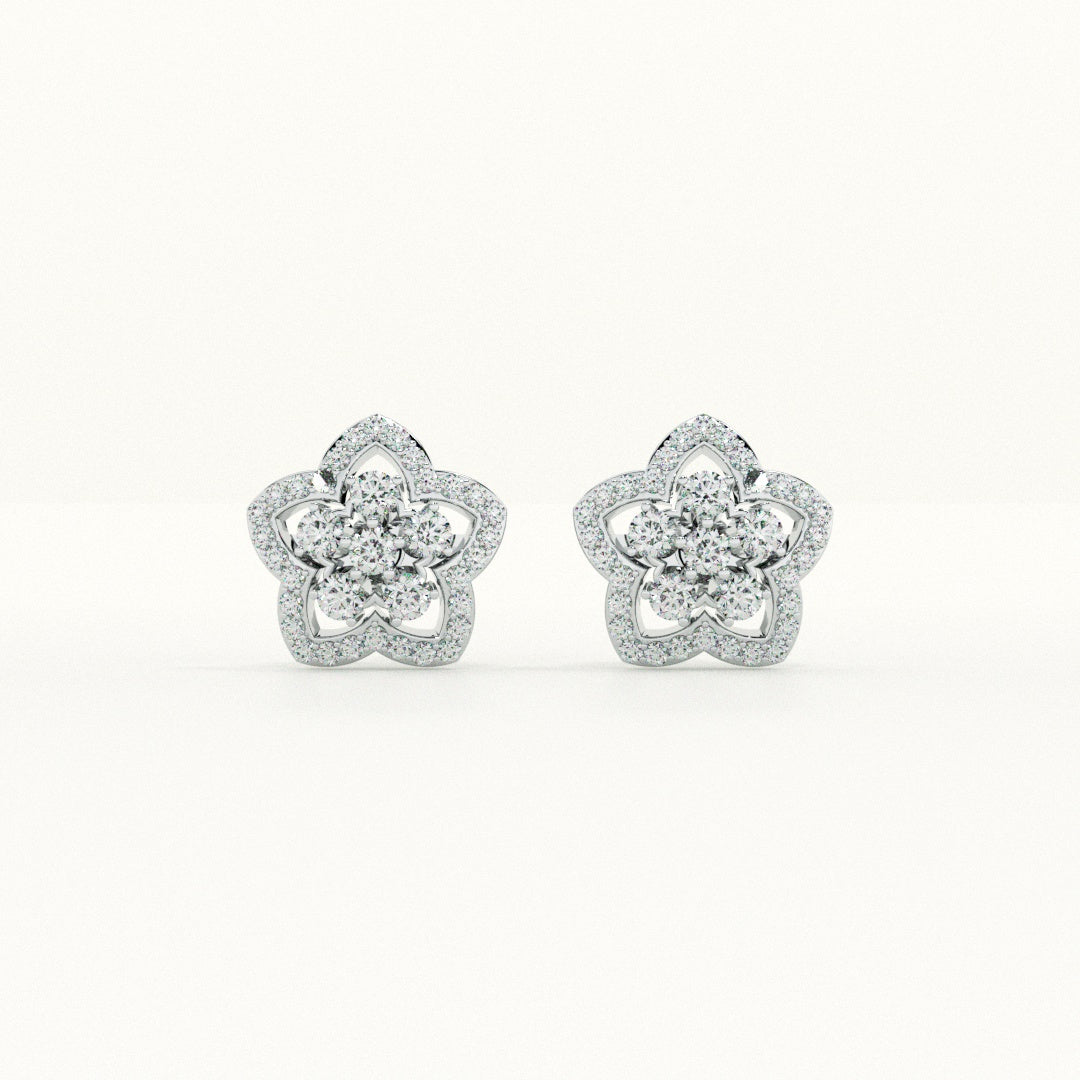 Frozen Stardust 925 Sterling Silver Studs