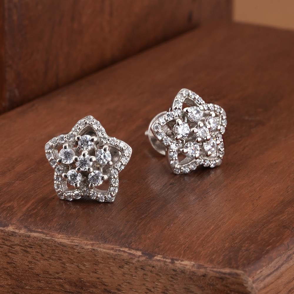 Frozen Stardust 925 Sterling Silver Studs