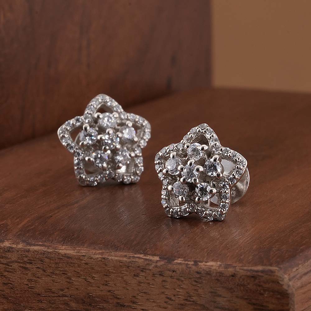 Frozen Stardust 925 Sterling Silver Studs