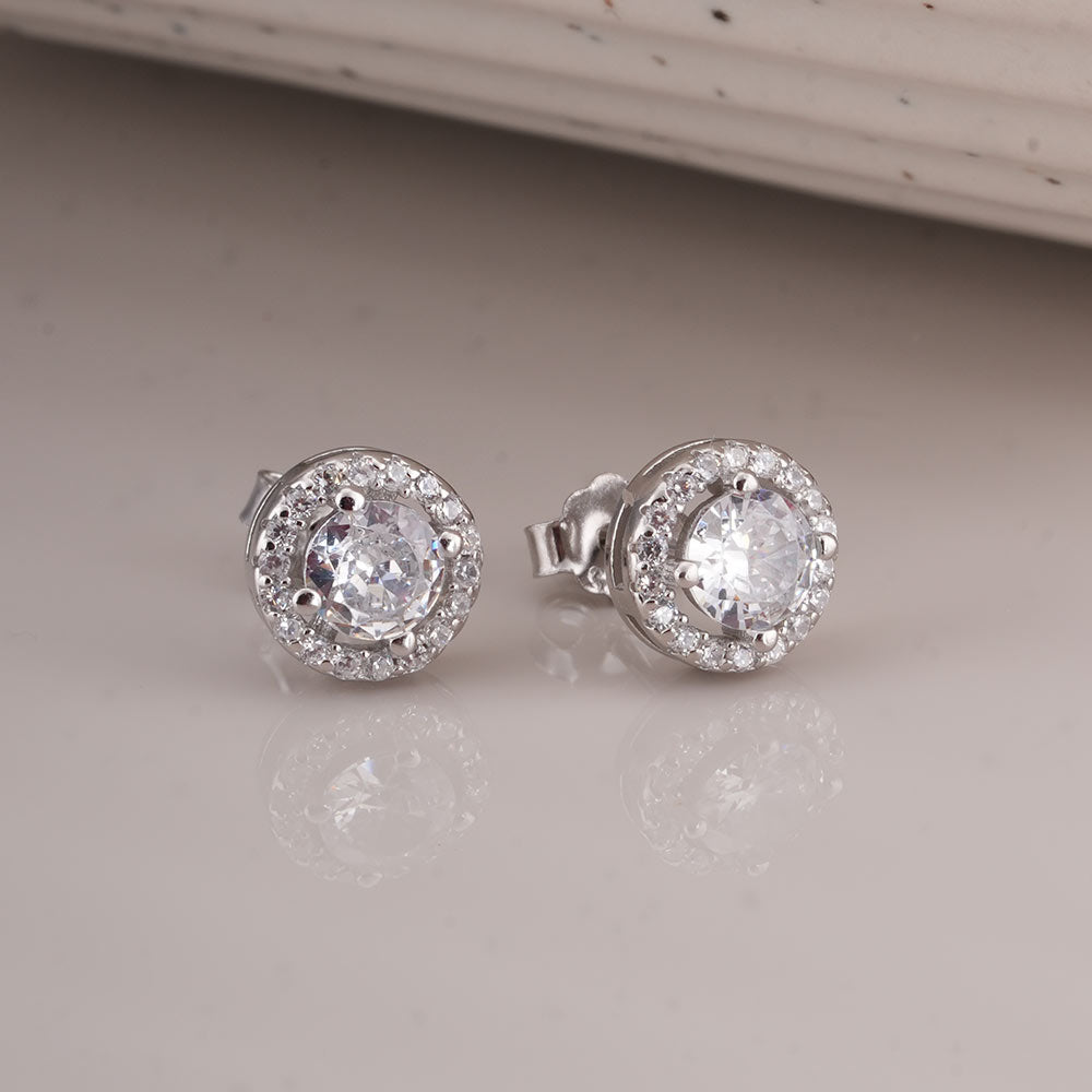 Aura Glow 925 Sterling Silver Earrings