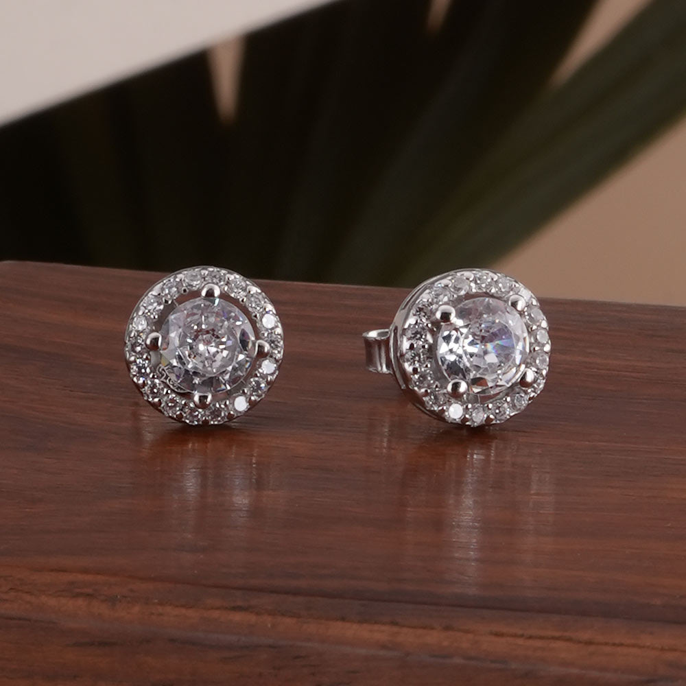 Aura Glow 925 Sterling Silver Earrings