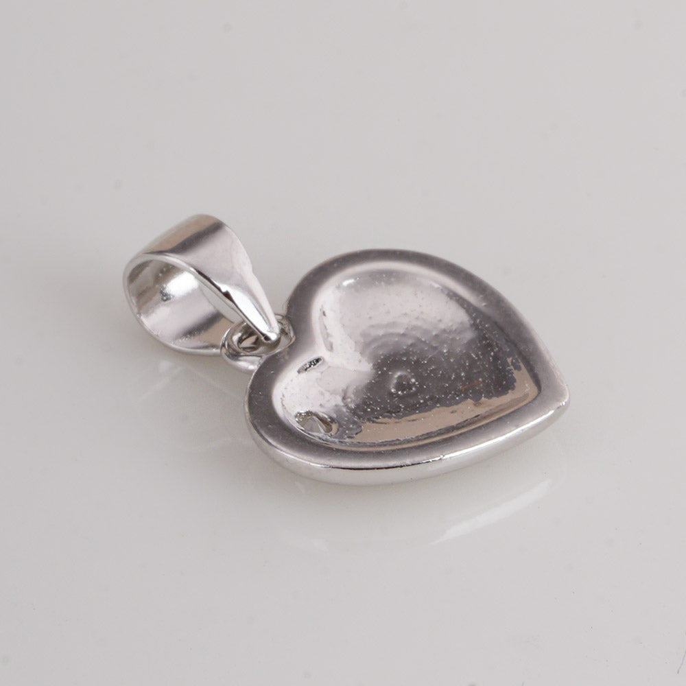 Eternal Love 925 Sterling Silver Pendant and Earring Set