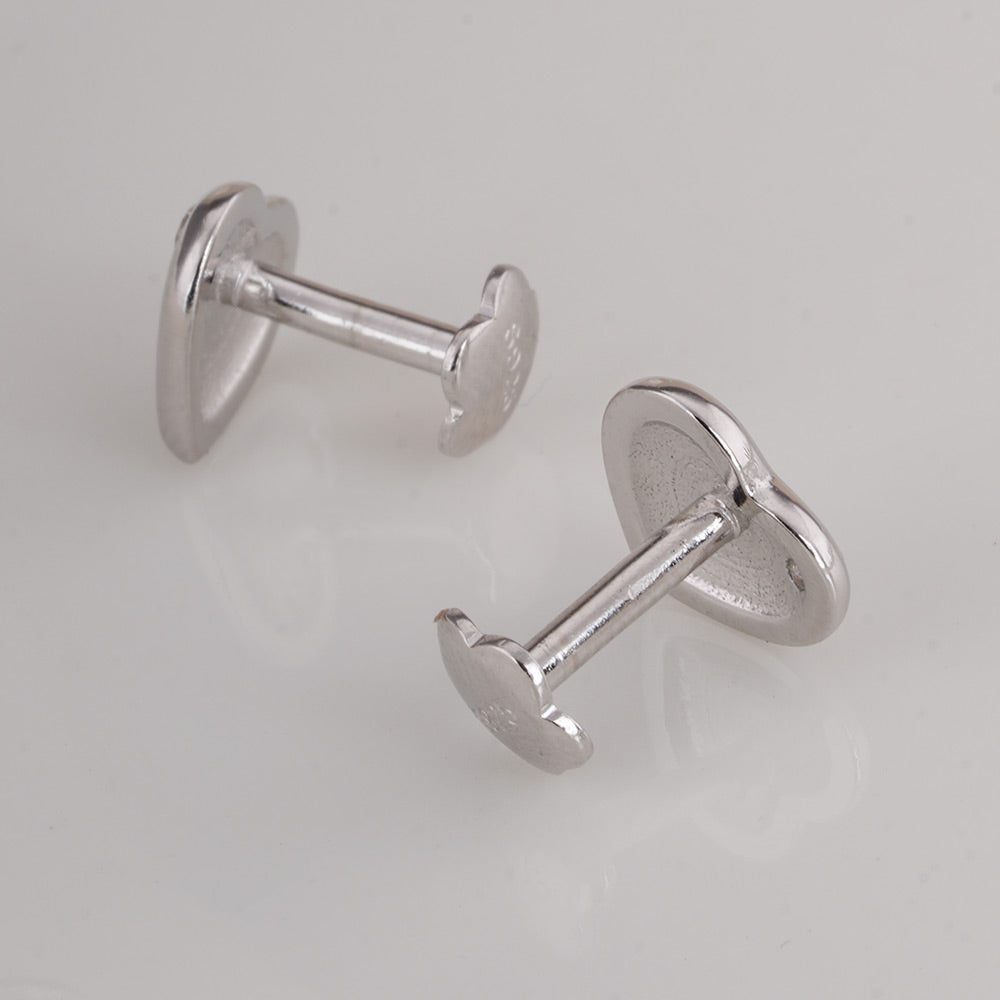 Eternal Love 925 Sterling Silver Pendant and Earring Set