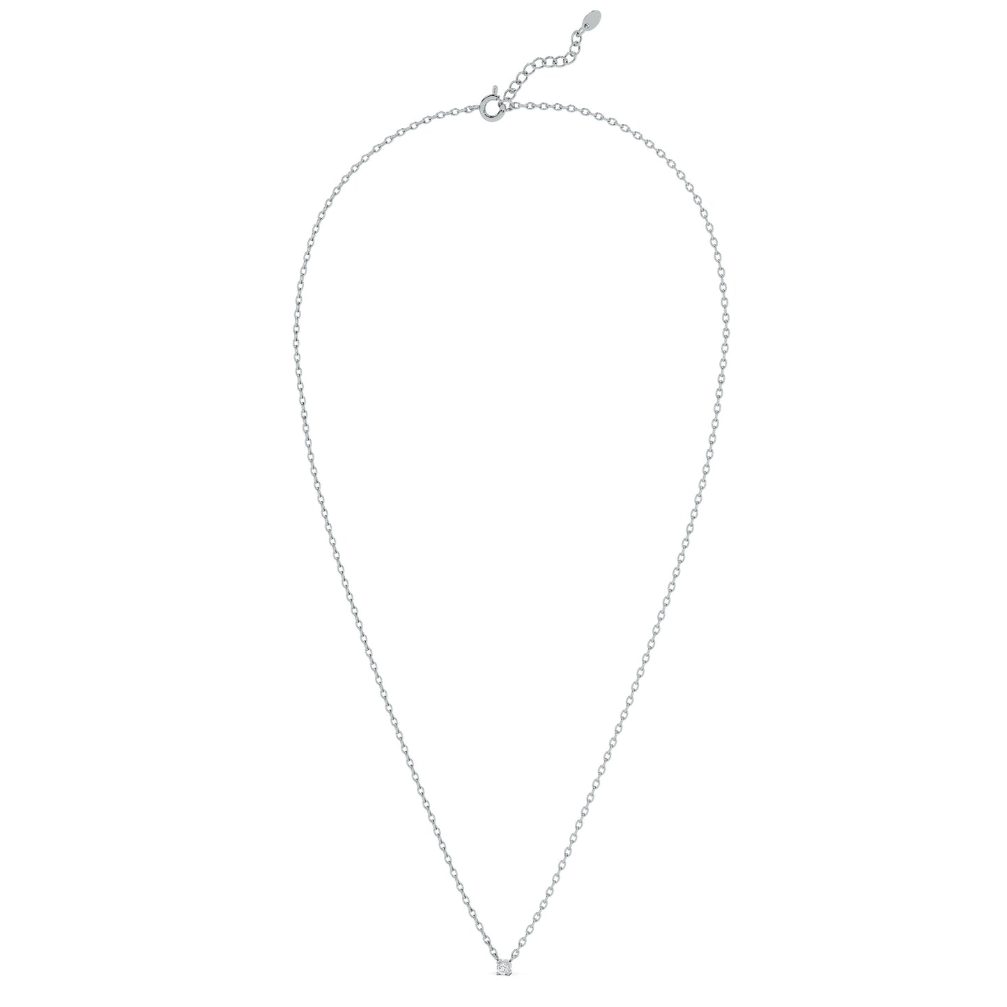 0.24 Carat Aurora Spark 9KT Gold Lab Grown Diamond Necklace