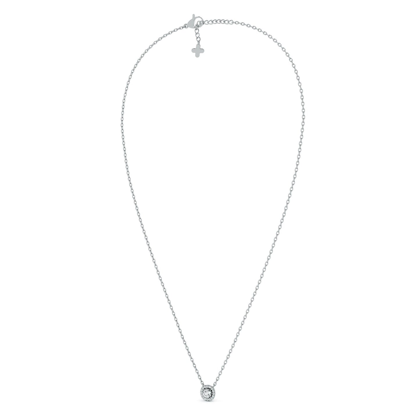 Modern Radiance 9KT Gold Lab Grown Diamond Necklace