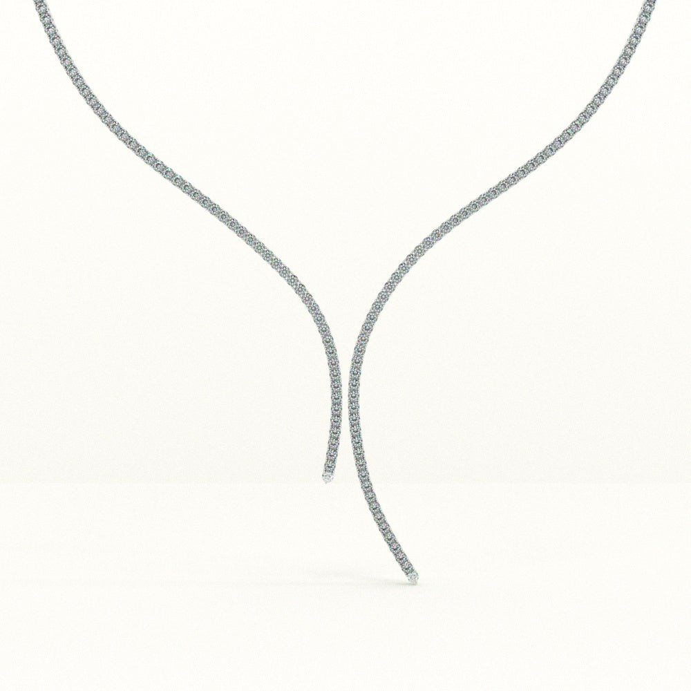 Garden of Sparkle Necklace with Magnetic Clasp