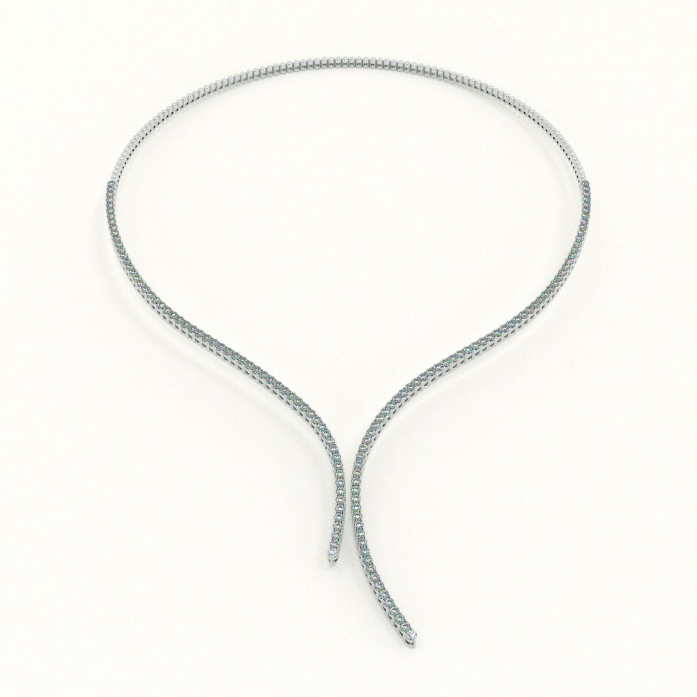 Garden of Sparkle Necklace with Magnetic Clasp