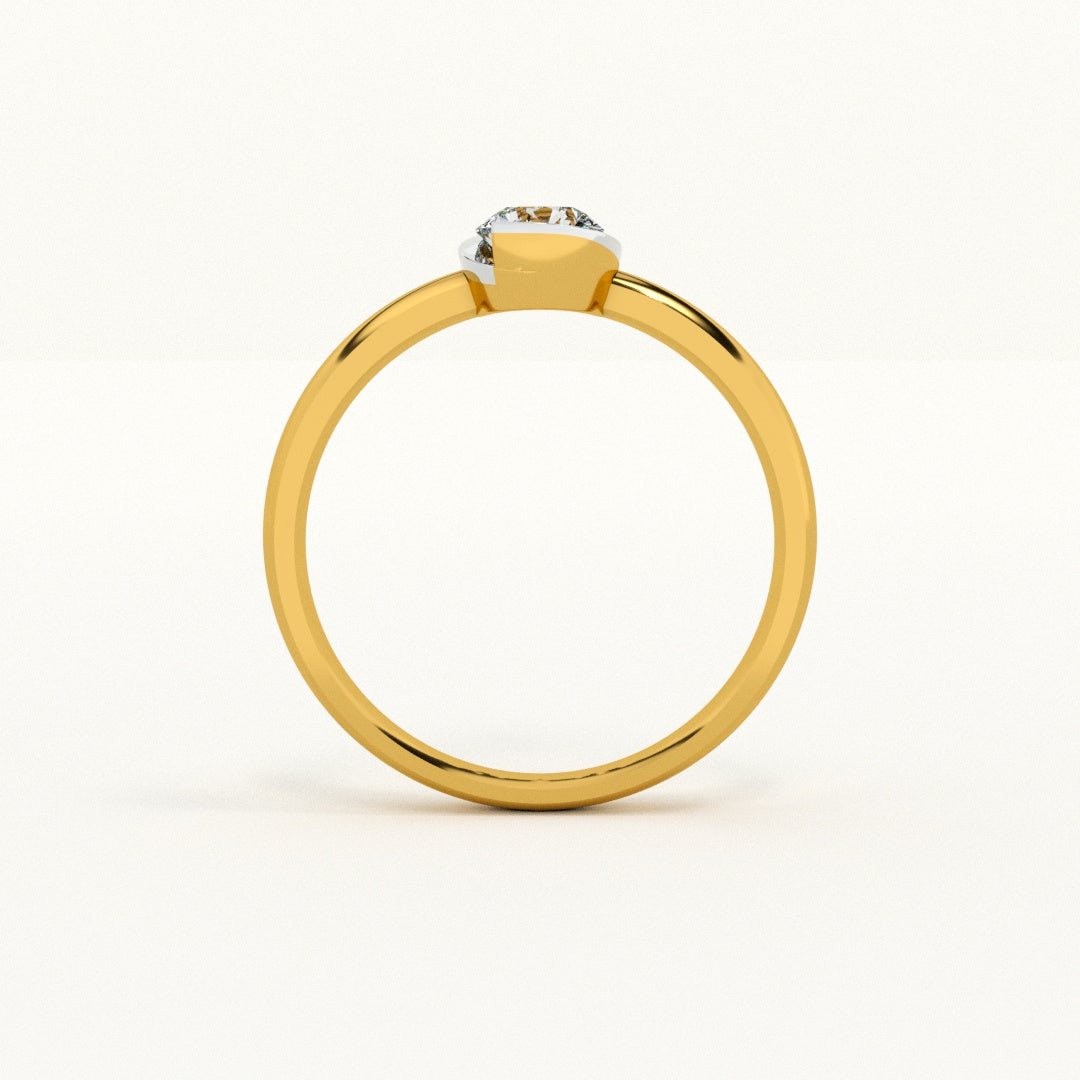 Zenith Spark 9KT Gold Lab Grown Diamond Ring