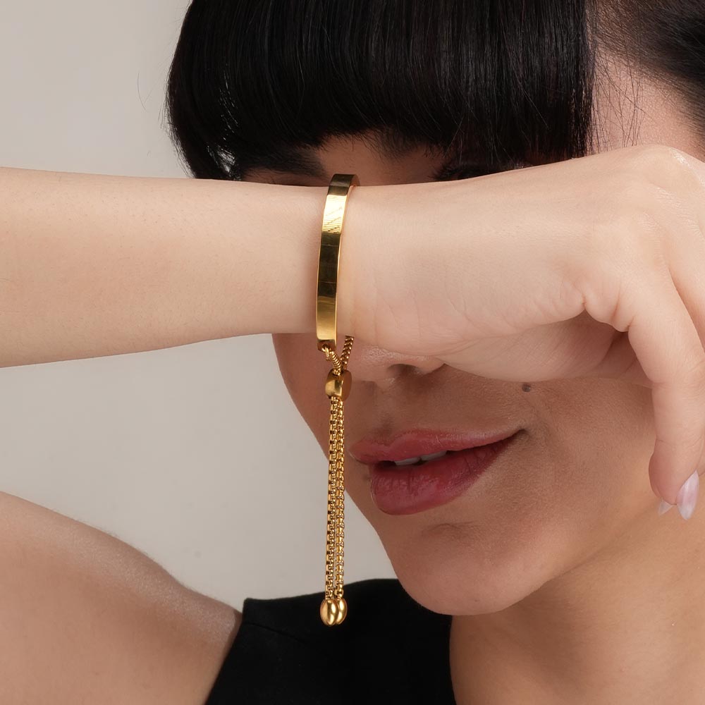 Royal Gold Adjustable Bracelet