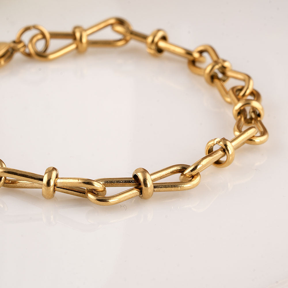 Abstract Link Bracelet