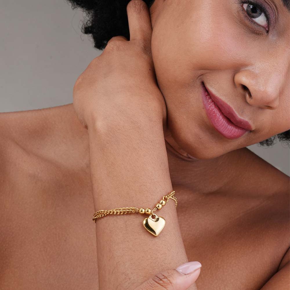 Luxe Amour Gold Bracelet