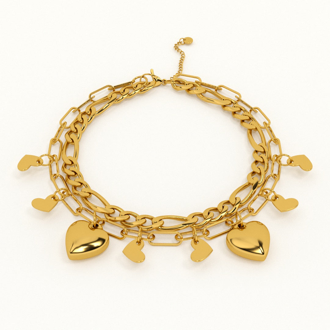 Heartstrings Luxe Gold Bracelet