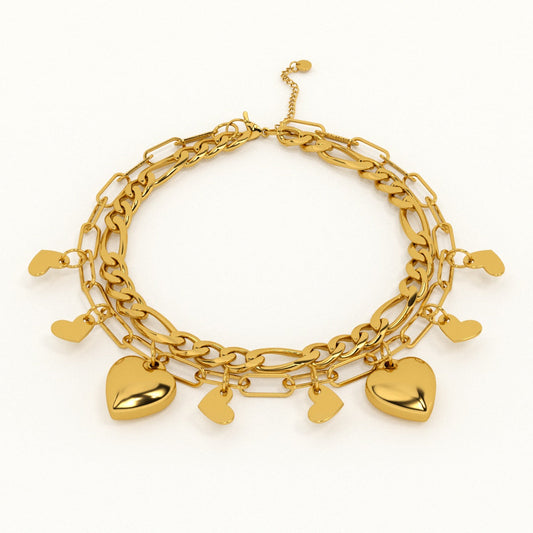 Heartstrings Luxe Gold Bracelet