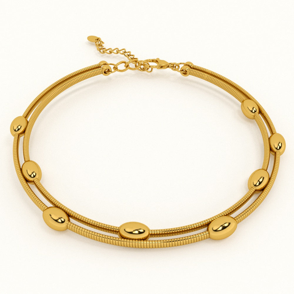 Golden Orbit Bracelet