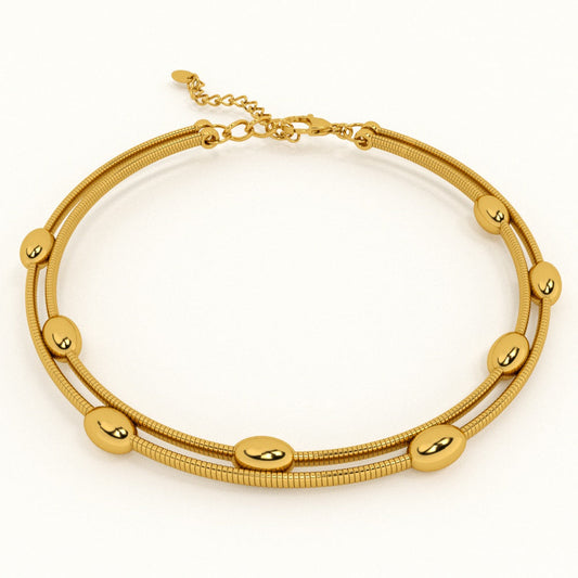 Golden Orbit Bracelet