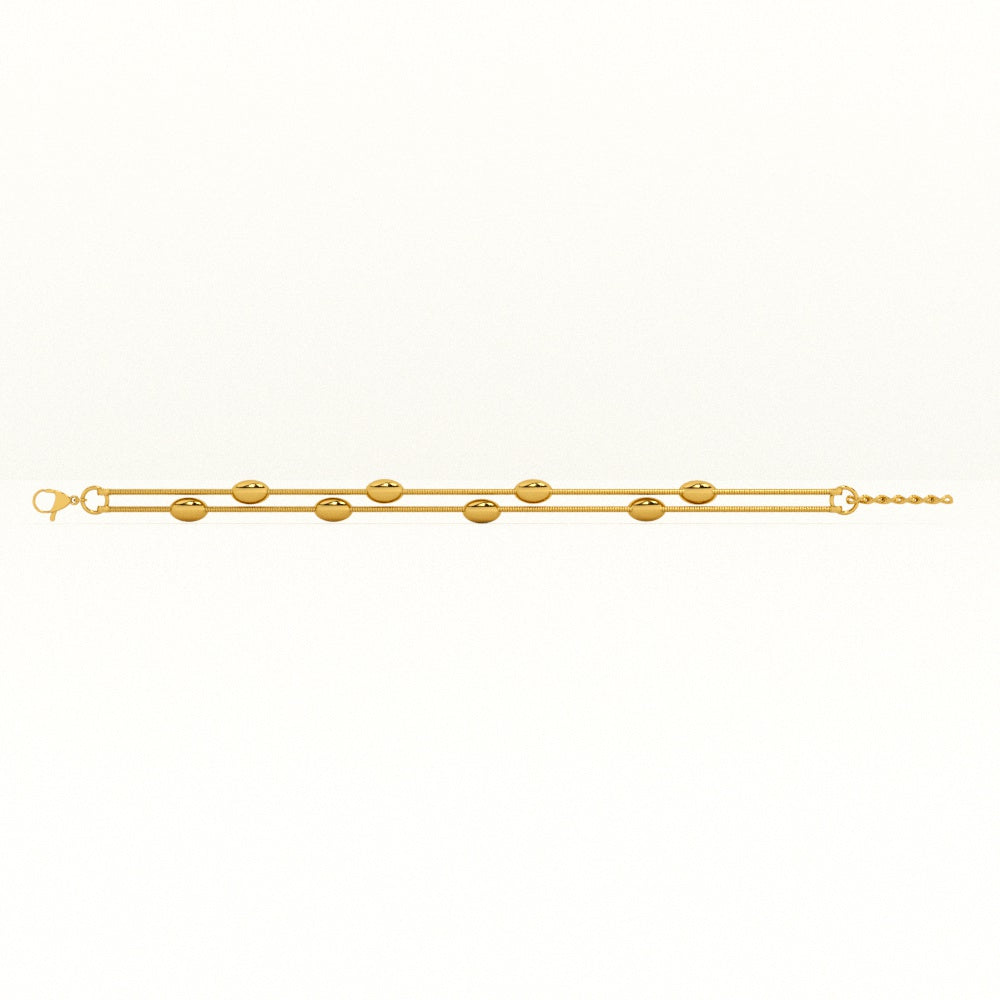 Golden Orbit Bracelet
