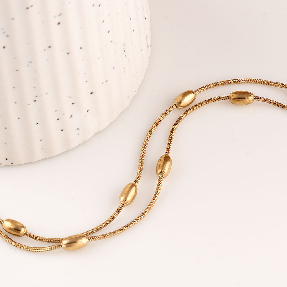 Golden Orbit Bracelet