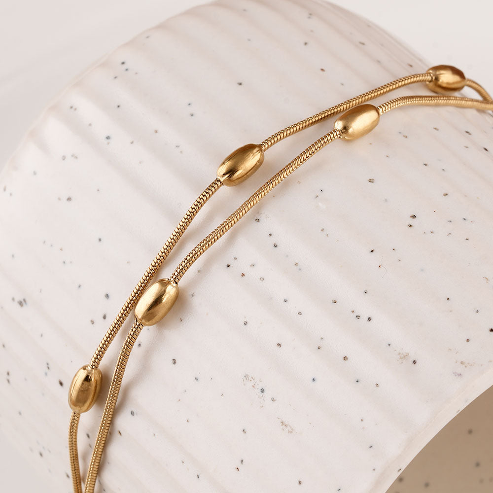 Golden Orbit Bracelet