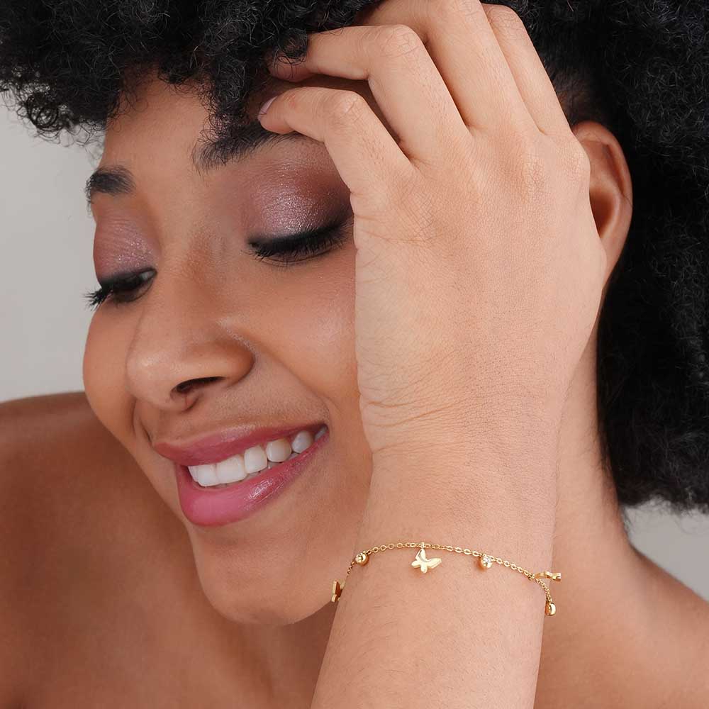 Auroral Dance Gold Bracelet