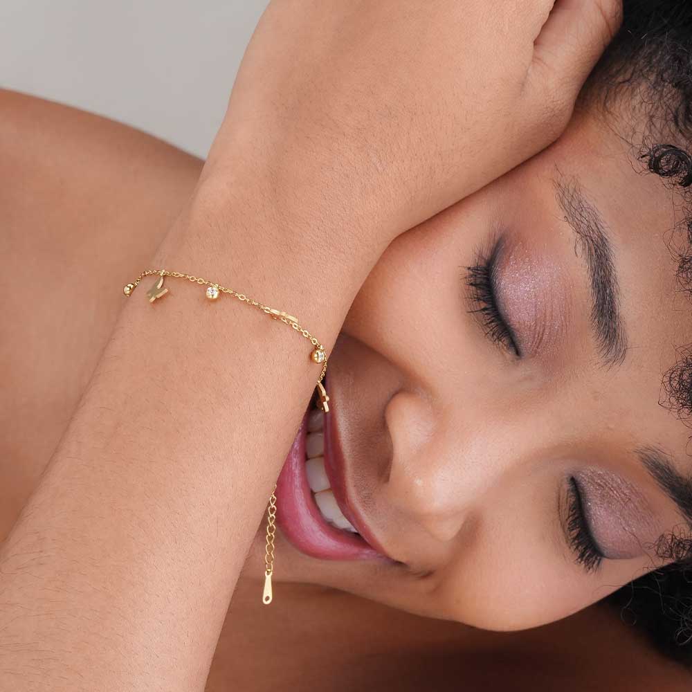 Auroral Dance Gold Bracelet