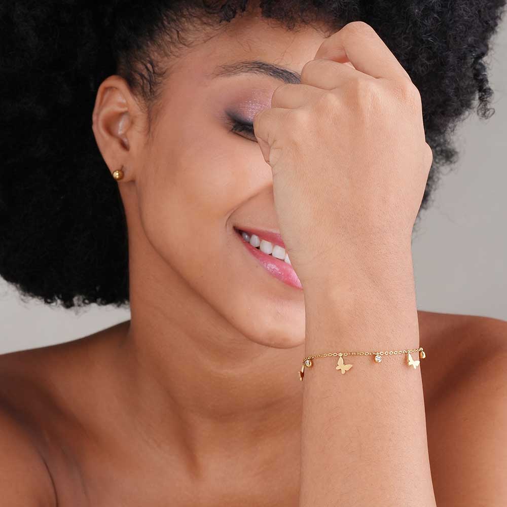 Auroral Dance Gold Bracelet