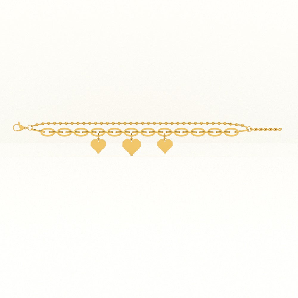 Incandescent Tangle Bracelet