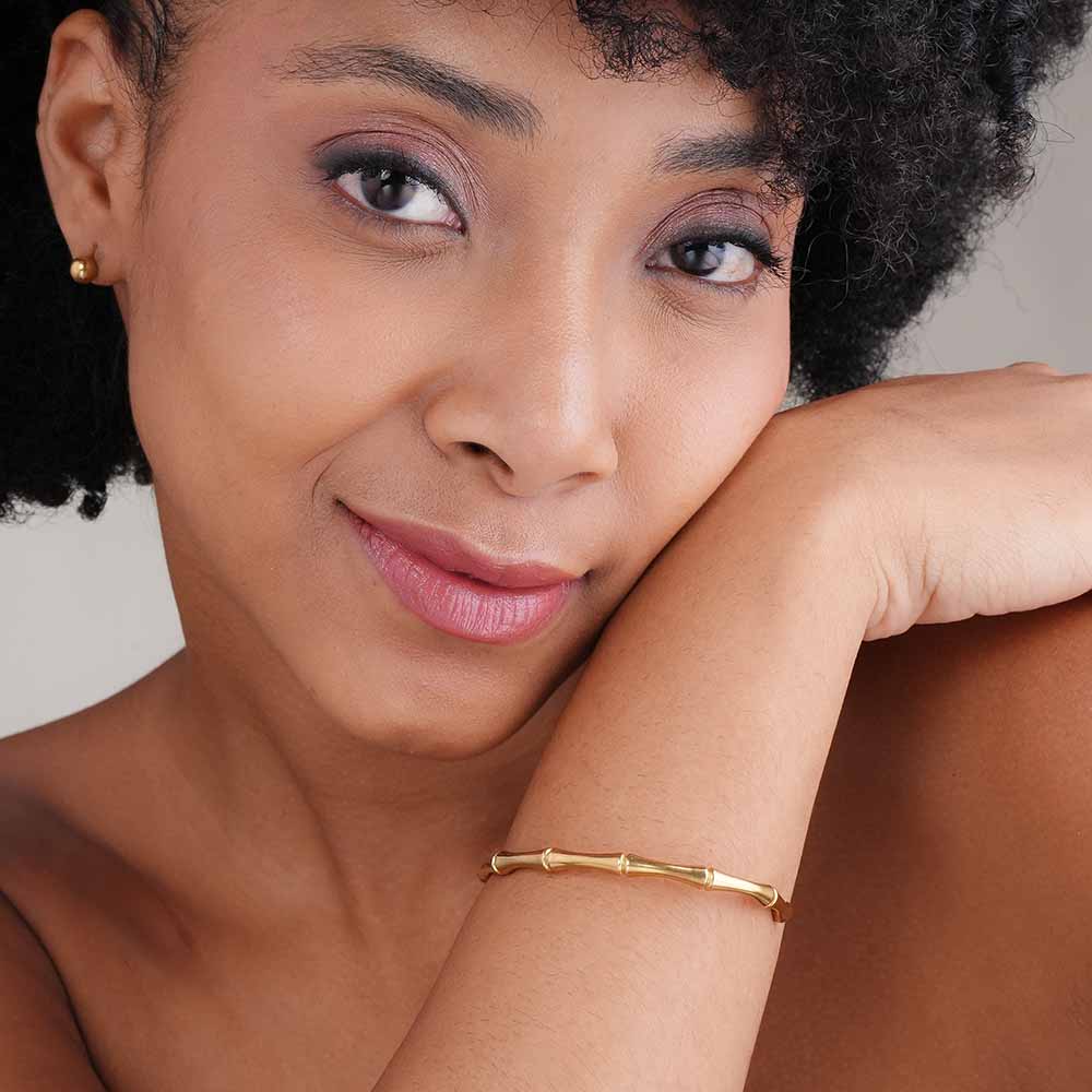 Golden Bamboo Bracelet