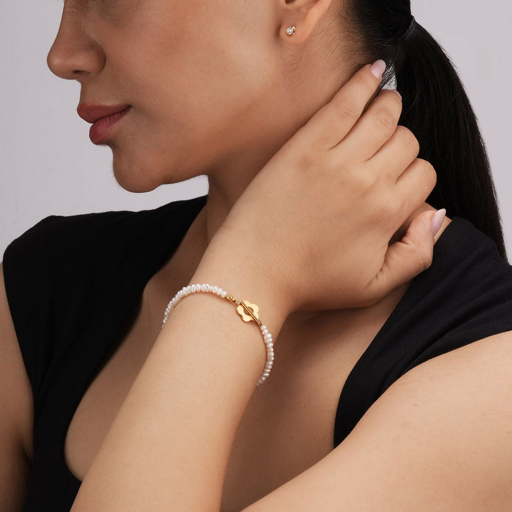 Petal Clasp Bracelet