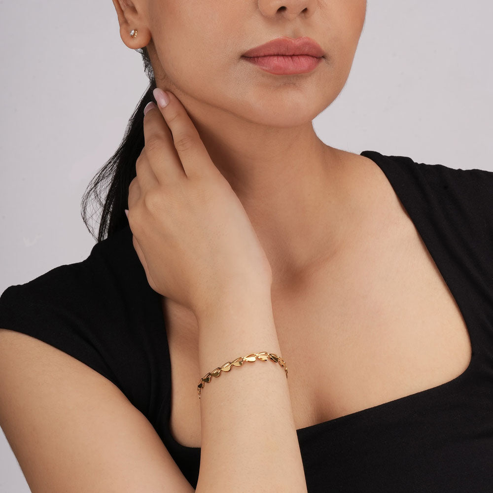 Golden Petals Bracelet