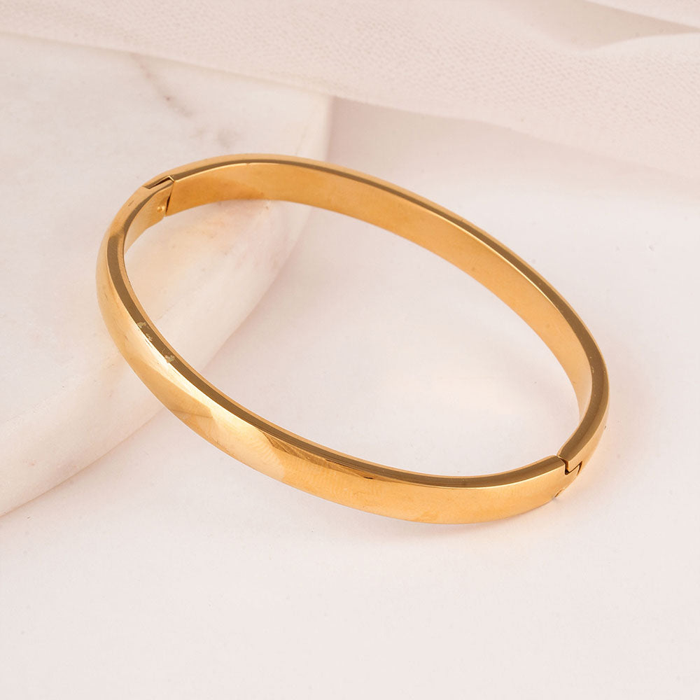Shiny Tiny Stone Bangle Bracelet
