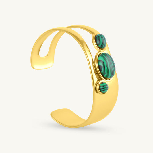 Luxe Stone Cuff Bracelet
