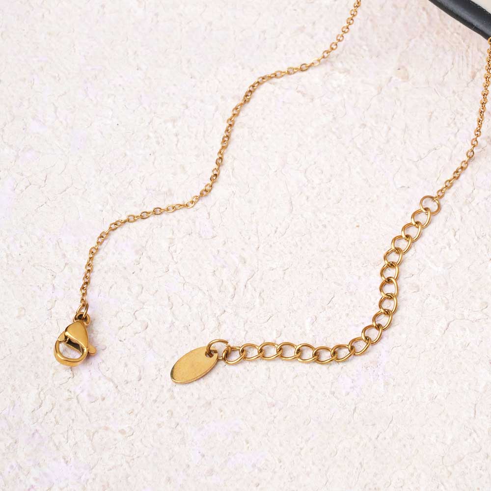 Star Drop Layered Necklace