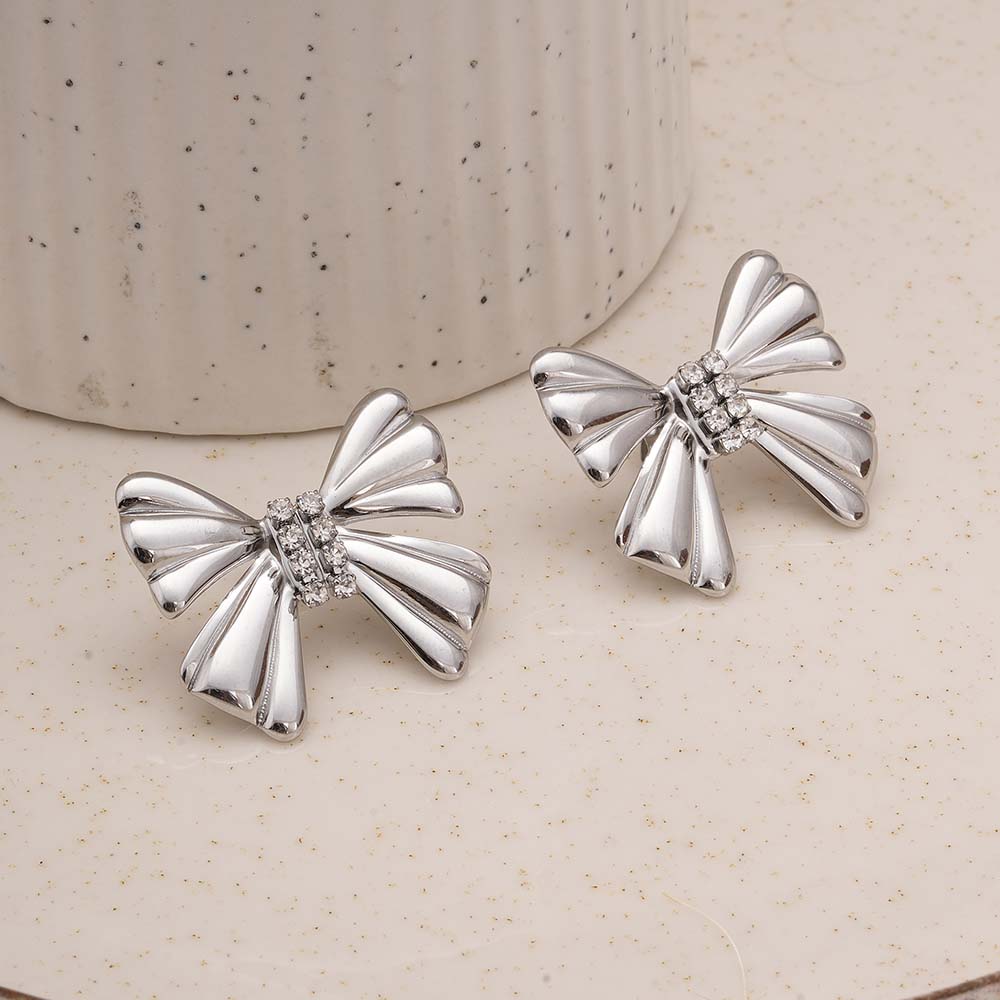 Sparkly Bow Earrings