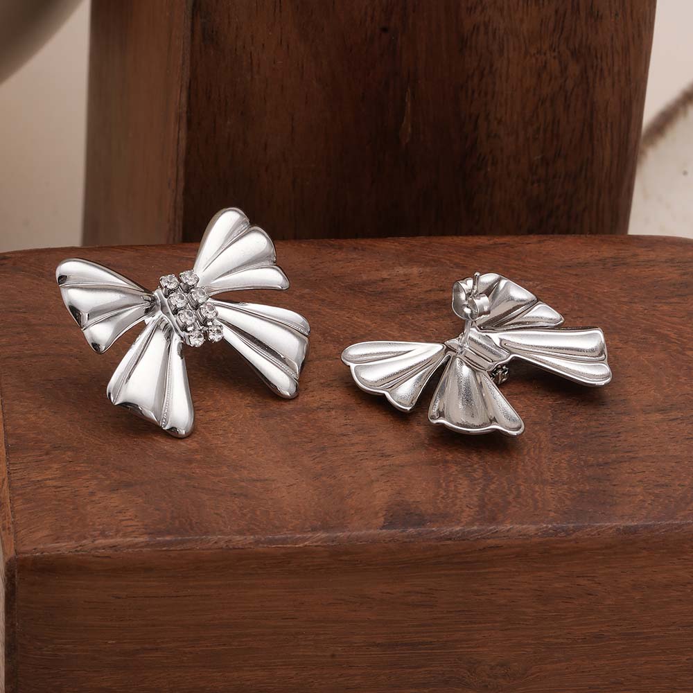 Sparkly Bow Earrings